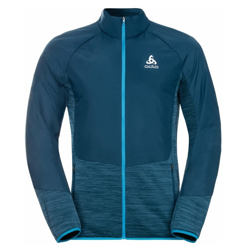 Veste de Running pour homme Run Easy Warm Hybrid OdloODLOCroque Montagne