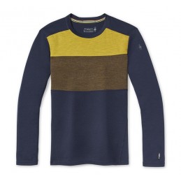 Baselayer homme Merino 250 Crew Colorblock SmartwoolSMARTWOOLCroque Montagne