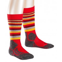 Chaussettes de ski pour enfant SK2 Kids Stripes FalkeFALKECroque Montagne