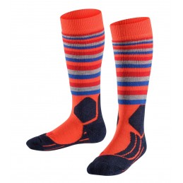 Chaussettes de ski pour enfant SK2 Kids Stripes FalkeFALKECroque Montagne