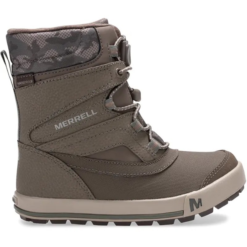 Bottes de neige enfant Snow Bank 30 Junior Gunsmoke Camo Merrell