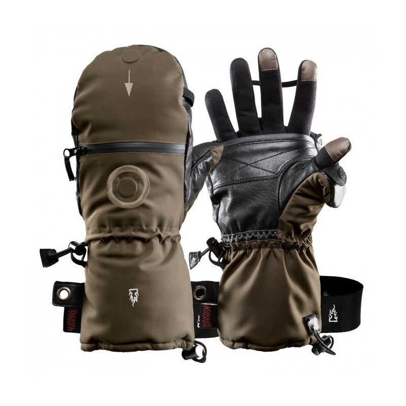 Gants d'élite Heat 3 Smart tarmac The Heat CompanyTHE HEAT COMPANYCroque Montagne