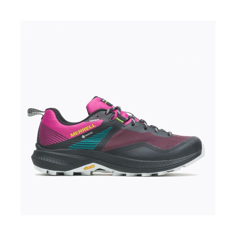Chaussures de trail running femme MQM 3 GTX Fushia Burgundy MerrellMERRELLCroque Montagne
