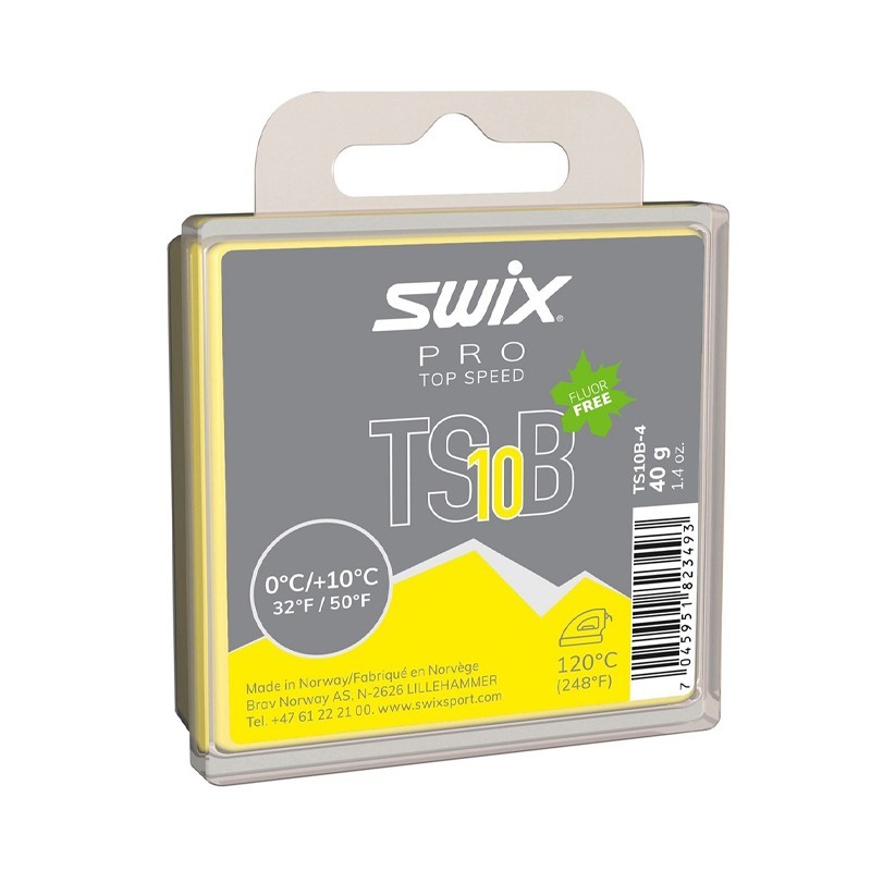 Fart de glisse sans fluor Pro Top Speed Black TSB 40g SwixSWIXCroque Montagne Fart de glisse sans fluor Pro Top Speed Black TSB 40g SwixSWIXCroque Montagne