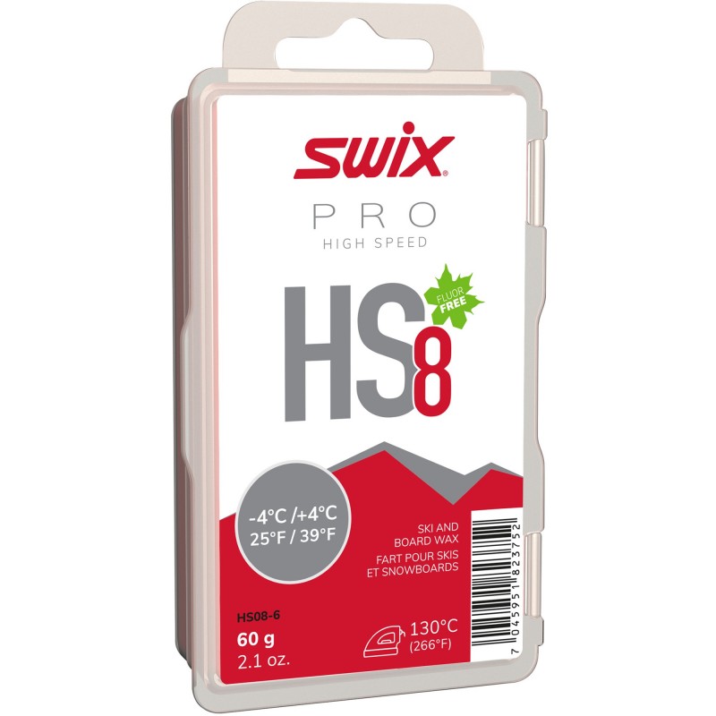 Fart de glisse pro High Speed HS 60 grammes SwixSWIXCroque Montagne Fart de glisse pro High Speed HS 60 grammes SwixSWIXCroque Montagne