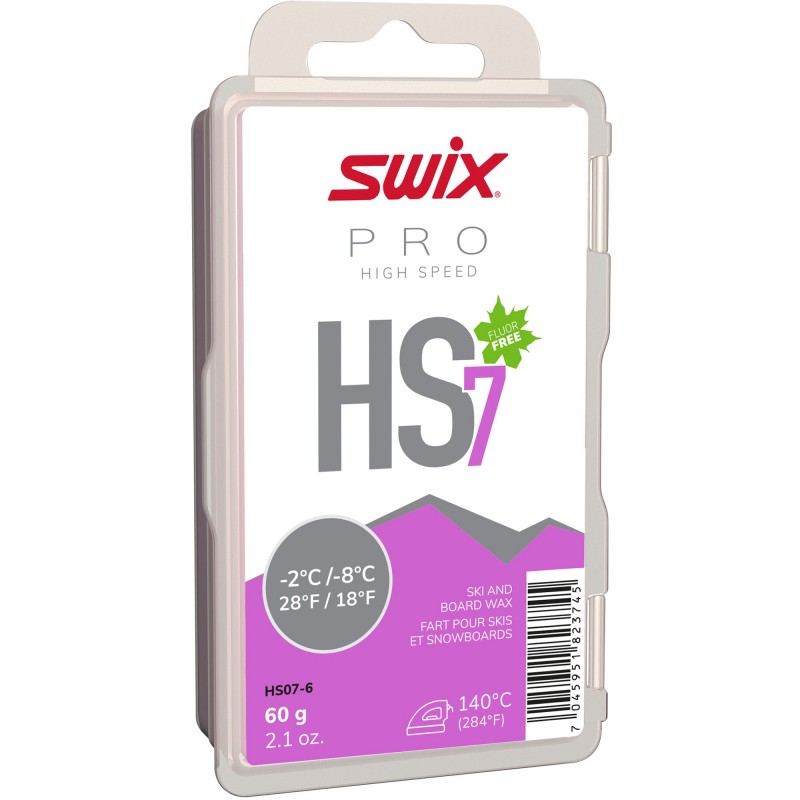 Fart de glisse pro High Speed HS 60 grammes SwixSWIXCroque Montagne Fart de glisse pro High Speed HS 60 grammes SwixSWIXCroque Montagne