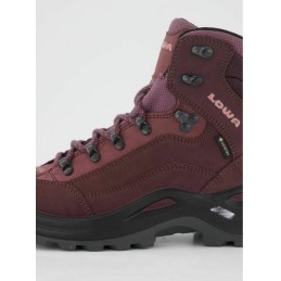 , Chaussures de randonnée pour femme Renegade prune/mauve Gore-Tex Mid Lowa, LOWA, ,  Croque Montagne