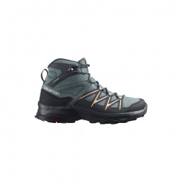 , Chaussure de randonnée Daintree Mid GTX Women Salomon, SALOMON, Croque Montagne