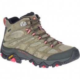 , Chaussure de randonnée femme Moab 3 Mid GTX Olive Merrell, MERRELL, Croque Montagne