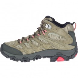 , Chaussure de randonnée femme Moab 3 Mid GTX Olive Merrell, MERRELL, Croque Montagne