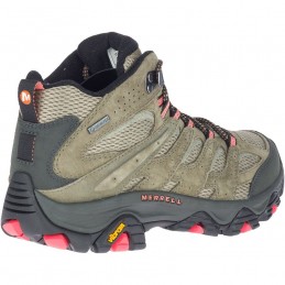 , Chaussure de randonnée femme Moab 3 Mid GTX Olive Merrell, MERRELL, Croque Montagne