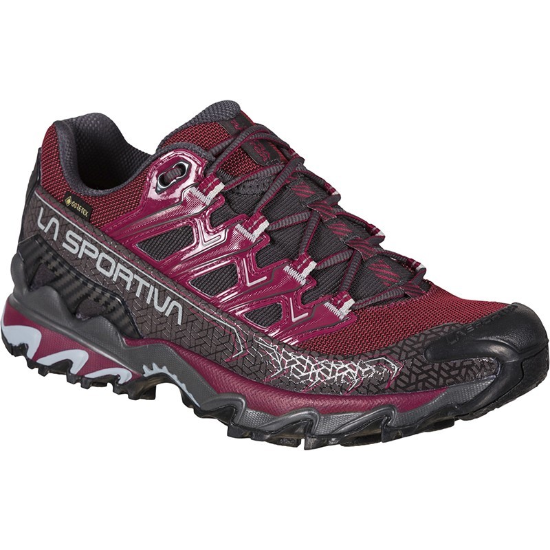 , Chaussures Ultra Raptor II GTX W'S Red Plum Carbon La Sportiva, LA SPORTIVA, Croque Montagne