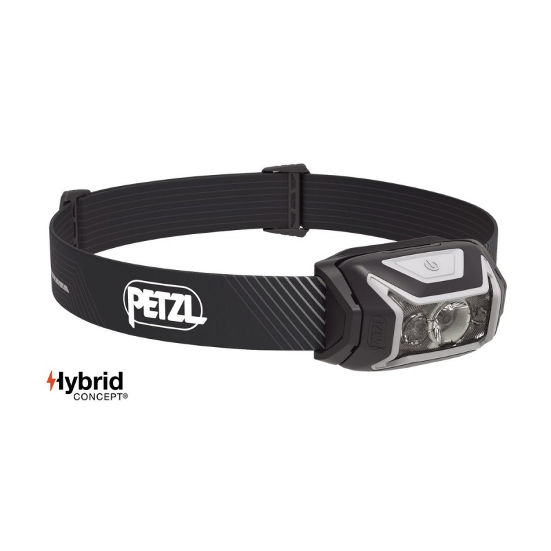 Lampe Frontale PETZL Actik Core Noire avec batterie puissante légère