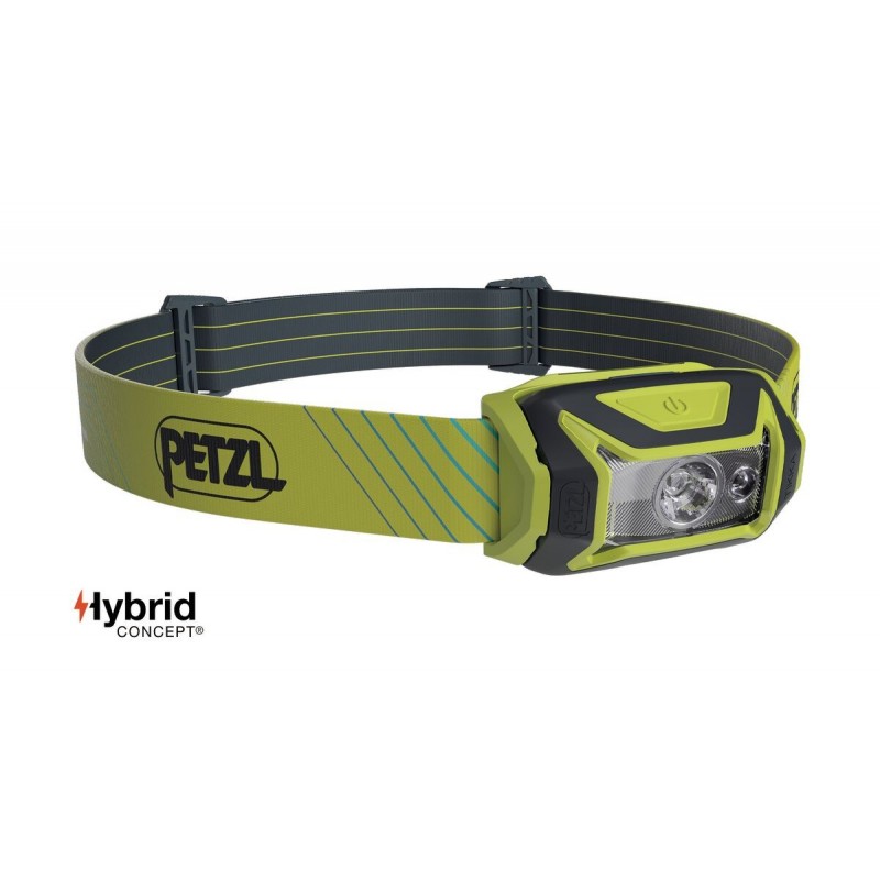 ARIA® 2R, Lampe frontale compacte rechargeable, robuste et étanche, adaptée  à la vision de proximité et aux déplacements. 600 lumens - Petzl France