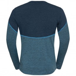 , Tee-shirt homme Revelstoke Performance Wool Warm ML Odlo, ODLO, Croque Montagne