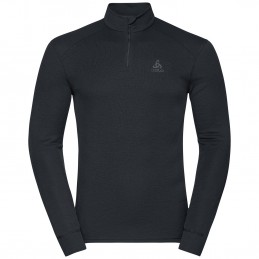 , T-shirt manches longues homme 1/4 zip Active Warm Eco Odlo, ODLO, Croque Montagne