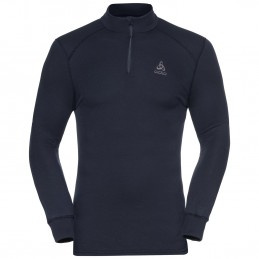 , T-shirt manches longues homme 1/4 zip Active Warm Eco Odlo, ODLO, Croque Montagne