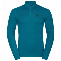 , T-shirt manches longues homme 1/4 zip Active Warm Eco Odlo, ODLO, Croque Montagne