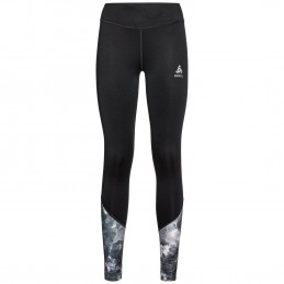 , Collant femme pour le running Essentials Print Odlo, ODLO, Croque Montagne