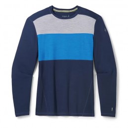 , Baselayer homme Merino 250 Crew Colorblock  Smartwool, SMARTWOOL, Croque Montagne