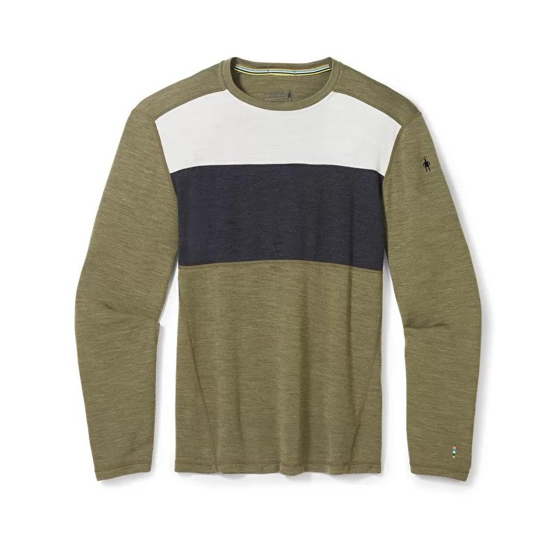 , Baselayer homme Merino 250 Crew Colorblock Smartwool, SMARTWOOL, Croque Montagne , Baselayer homme Merino 250 Crew Colorblock Smartwool, SMARTWOOL, Croque Montagne