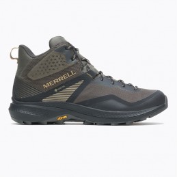 , Chaussures de randonnée homme MQM 3 Mid GTX Olive Merrell, MERRELL, Croque Montagne