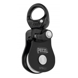 , Poulie à haut rendement avec émerillon Spin L1 Petzl, PETZL, Croque Montagne