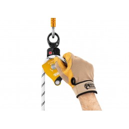 , Poulie haut rendement avec émerillon Spin L1D Petzl, PETZL, Croque Montagne