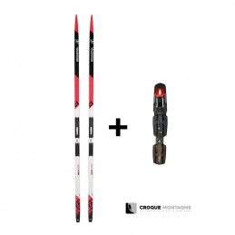 , Pack skis de fond R-skin Delta Sport IFP + Fixation Rottefela Classic Quicklock IFP, ROSSIGNOL, Croque Montagne