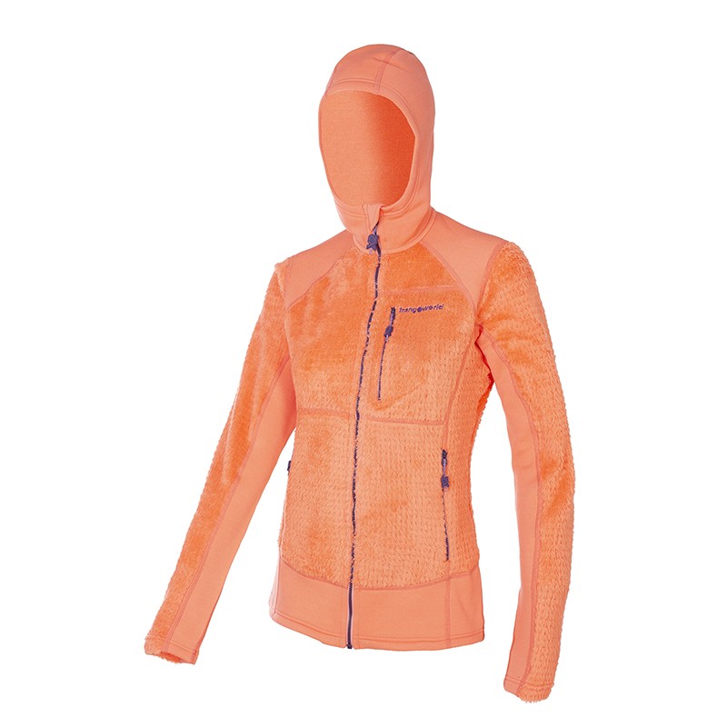 , Veste à capuche polaire femme Trx2 Loft Pro Trangoworld, TRANGOWORLD, Croque Montagne