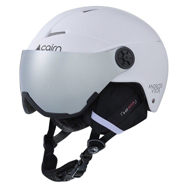 , Casque avec visière intégrée Android Visor Cairn, CAIRN, Croque Montagne