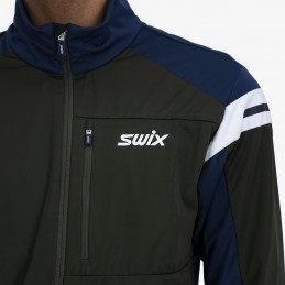 , Veste de ski de fond pour homme Dynamic Jacket Swix, SWIX, Croque Montagne