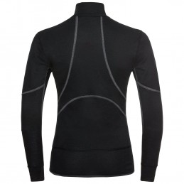 , T-shirt femme col montant zippé Active X-Warm Eco Oldo, ODLO, Croque Montagne