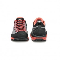 , Chaussures d'approche femme Mescalito Planet light Gray Coral Scarpa, SCARPA, Croque Montagne