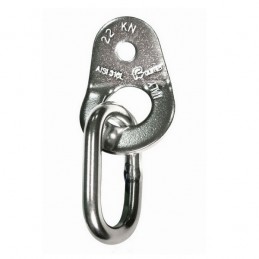 , Plaquette Wing D 8 Anneau parallele D 8 inox Raumer Climbing, RAUMER CLIMBING, Croque Montagne