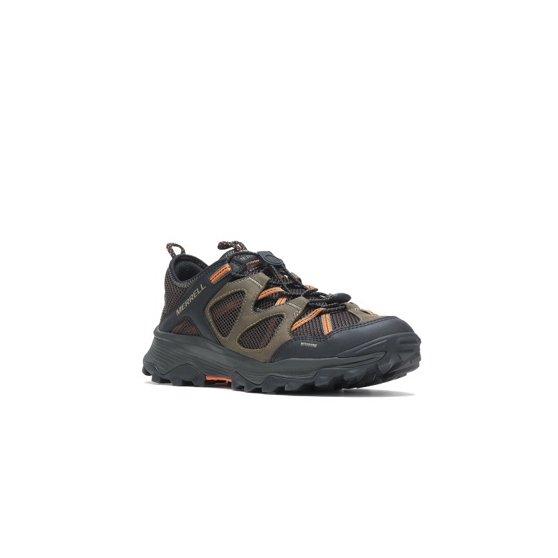 , Sandales Speed Strike en cuir Merrell, MERRELL, Croque Montagne