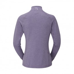 , Pull zippé pour femme Nexus Purple Sage Rab, RAB, Croque Montagne