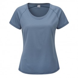 , T-shirt technique pour femme Tee Aleya Orion Blue Rab, RAB, Croque Montagne