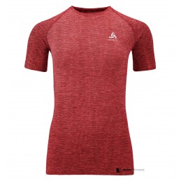 , Tee shirt femme manches courtes Essential Seamless Odlo, ODLO, Croque Montagne