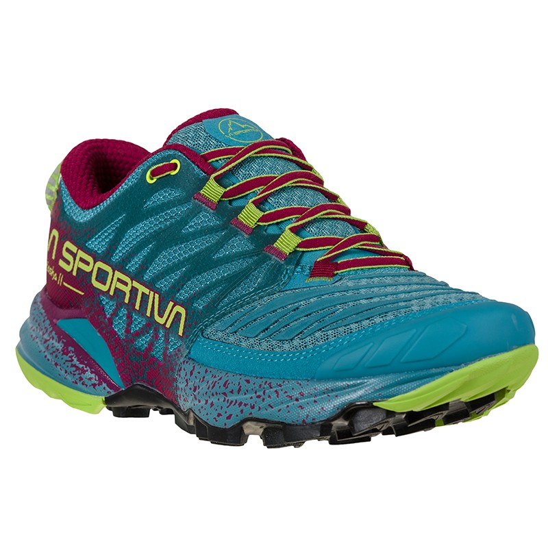 , Chaussure de trail femme Akasha II Topaz Red Plum La Sportiva, LA SPORTIVA, Croque Montagne