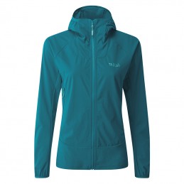 , Veste Softshell pour femmes Borealis Marina Blue Rab, RAB, Croque Montagne