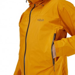 , Veste imperméable homme Downpour Plus 2.0 Rab, RAB, Croque Montagne