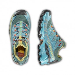 , Chaussures Ultra Raptor II GTX W S Lagoon Green Banana La Sportiva, LA SPORTIVA, Croque Montagne