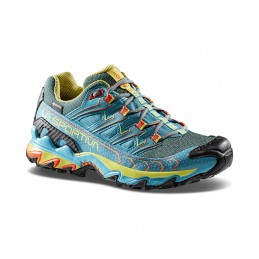 , Chaussures Ultra Raptor II GTX W S Lagoon Green Banana La Sportiva, LA SPORTIVA, Croque Montagne