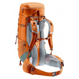 3340123-9319-AircontactLite40plus10_chestnut_teal-D-03, Sac à dos Aircontact Lite 40+10 Deuter, DEUTER, Croque Montagne