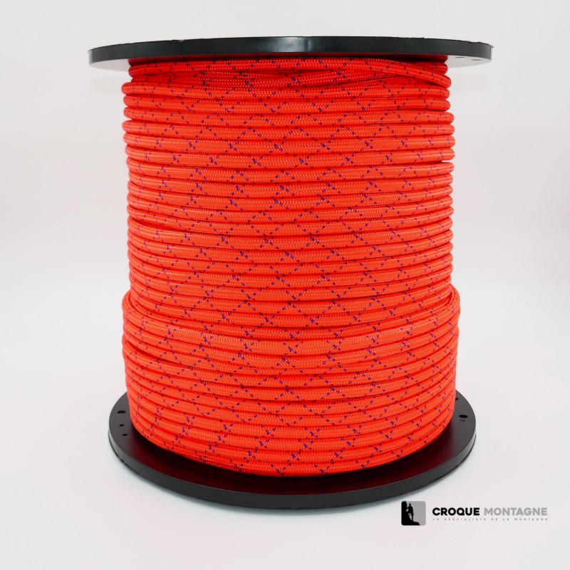 200 m de corde spélénium 8.5mm Orange Fluo Béal