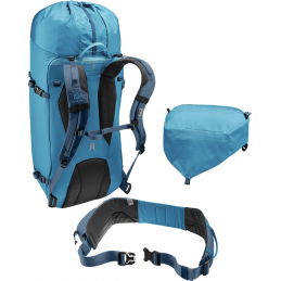 , Sac à dos Alpinisme Guide 34 + 8 Deuter, DEUTER, Croque Montagne