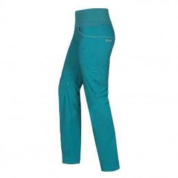 , Pantalon d'escalade Noya Pants Blue Deep Peacock femme Ocun, OCUN, Croque Montagne