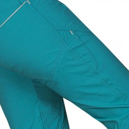 , Pantalon d'escalade Noya Pants Blue Deep Peacock femme Ocun, OCUN, Croque Montagne