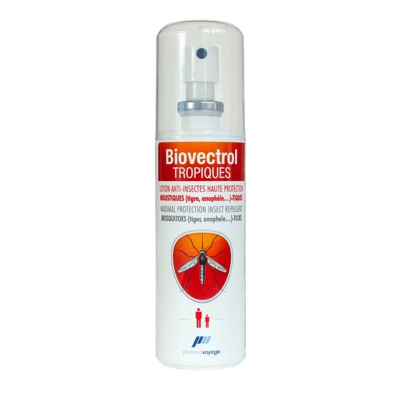 , Spray anti insectes Biovectrol Tropiques Pharmavoyage, PHARMAVOYAGE, Croque Montagne